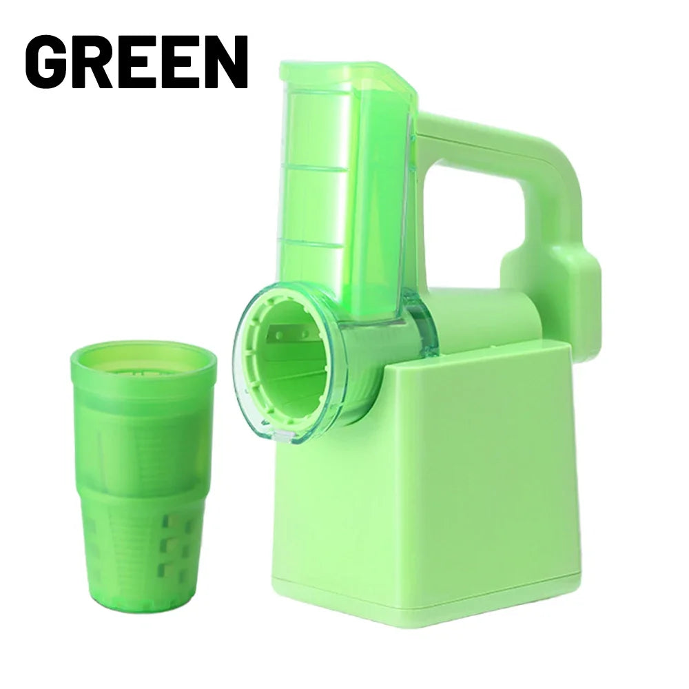 Multifunctional Electric Roller Vegetable Cutter Cheese Shredder Slicer Shredded Ice Cutter Kitchen Gadgets 【free shipping】