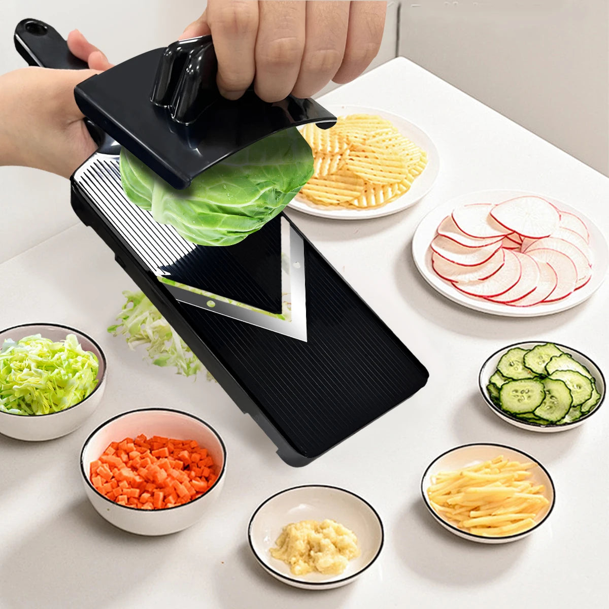 Multi-Functional Cabbage Shredder Manual Food Vegetable Slicer Grater Kitchen Cutting Tools【free shipping】