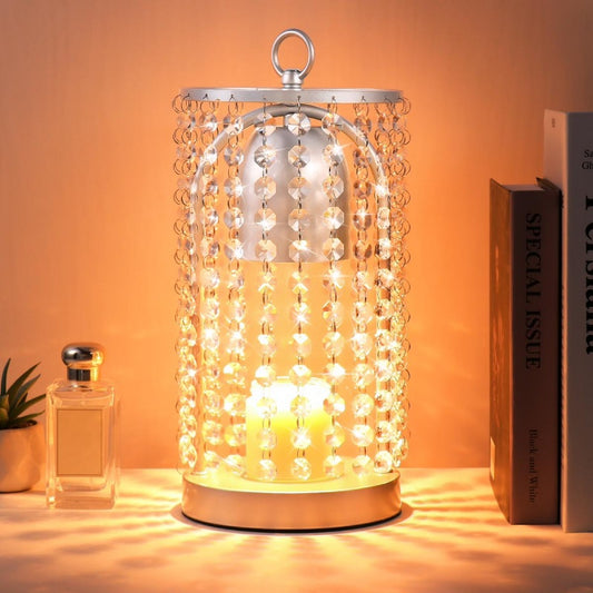 Modern Bedroom Home Candle Wax Melting Lamp With Timer Dimmer