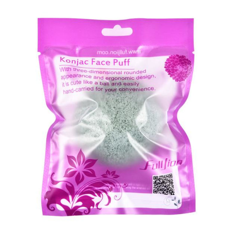 Konjac Sponge For Washing Face Round Konjac Konnyaku Sponge Facial Cleansing Exfoliator Bathing Puff Face Wash Puff