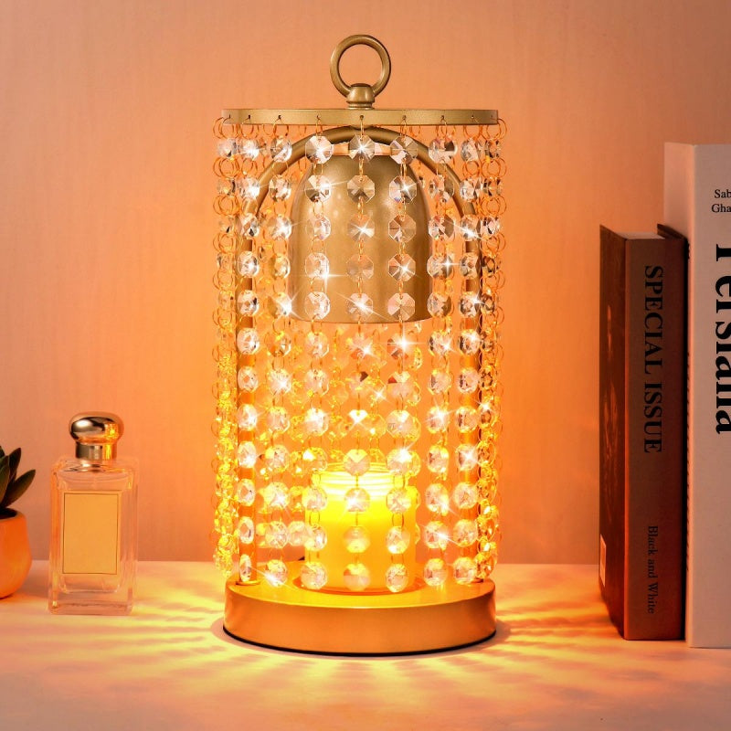 Modern Bedroom Home Candle Wax Melting Lamp With Timer Dimmer