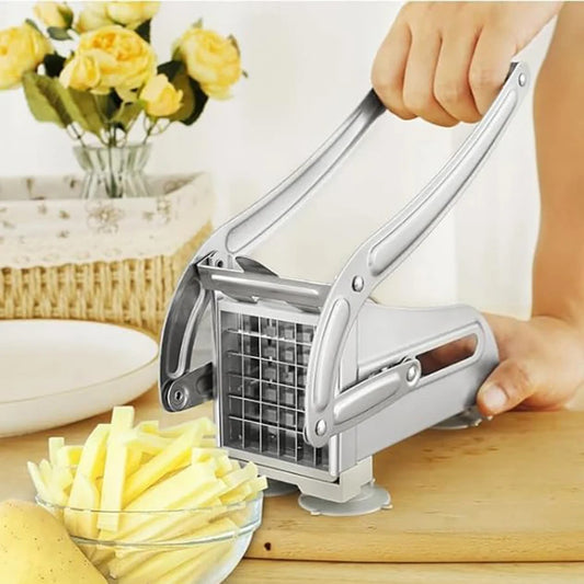 French Fries Cutter Stainless Steel Potato Slicer Quick-Cut Potato Slicer with 36/46-Hole Blade Manual Kitchen Tool【free shipping】