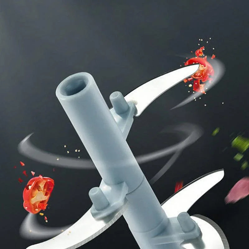 500/900ML Manual Meat Mincer Garlic Chopper Rotate Garlic Press Crusher Vegetable Onion Cutter Kitchen Cooking Accessories 【free shipping】