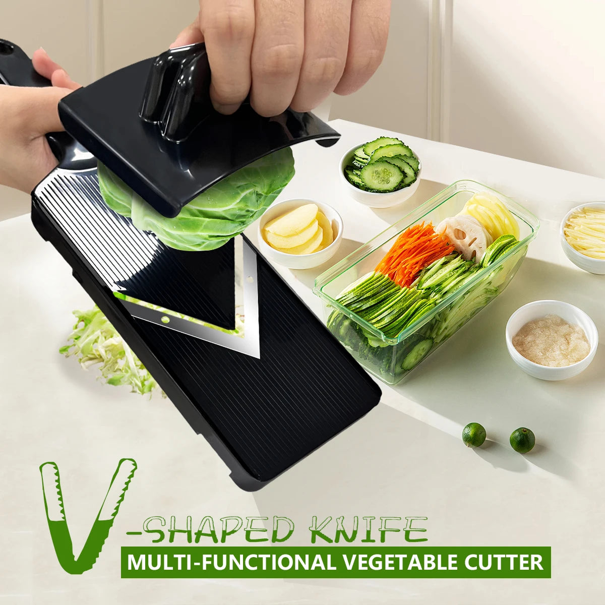 Multi-Functional Cabbage Shredder Manual Food Vegetable Slicer Grater Kitchen Cutting Tools【free shipping】
