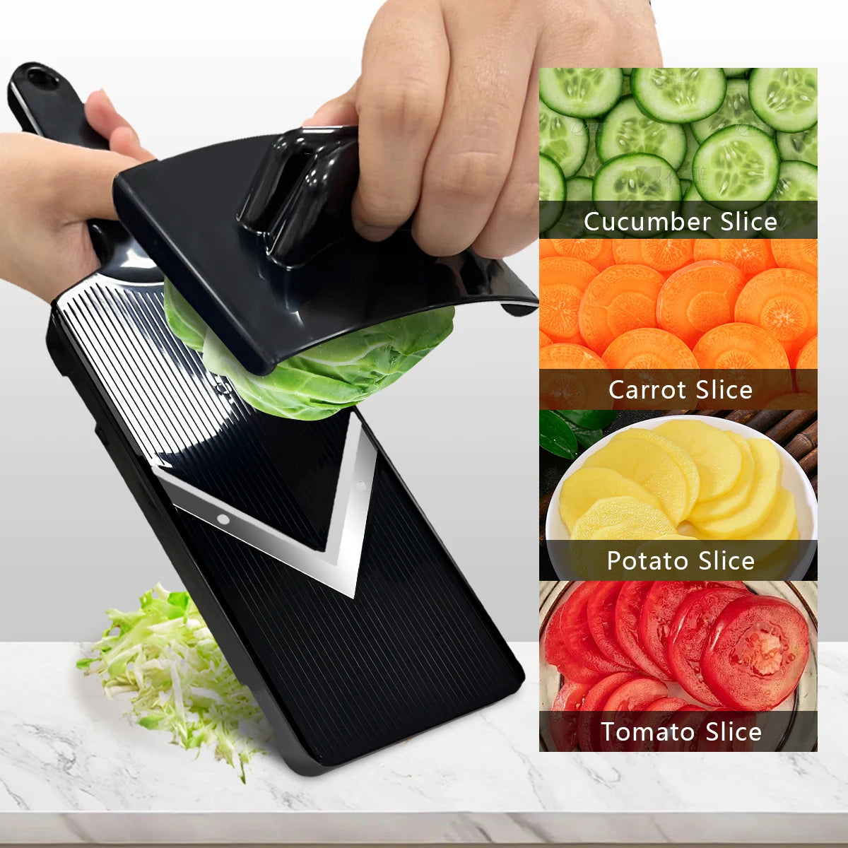 Multi-Functional Cabbage Shredder Manual Food Vegetable Slicer Grater Kitchen Cutting Tools【free shipping】