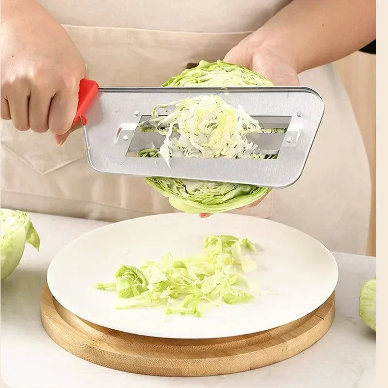 1/4Pcs Cabbage Kitchen Knife Stainless Steel Dual Blades Kitchen Vegetable Potato Carrot Knife Multifunction Household Gadgets【free shipping】