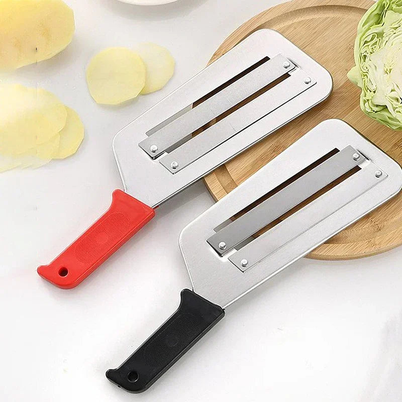 1/4Pcs Cabbage Kitchen Knife Stainless Steel Dual Blades Kitchen Vegetable Potato Carrot Knife Multifunction Household Gadgets【free shipping】