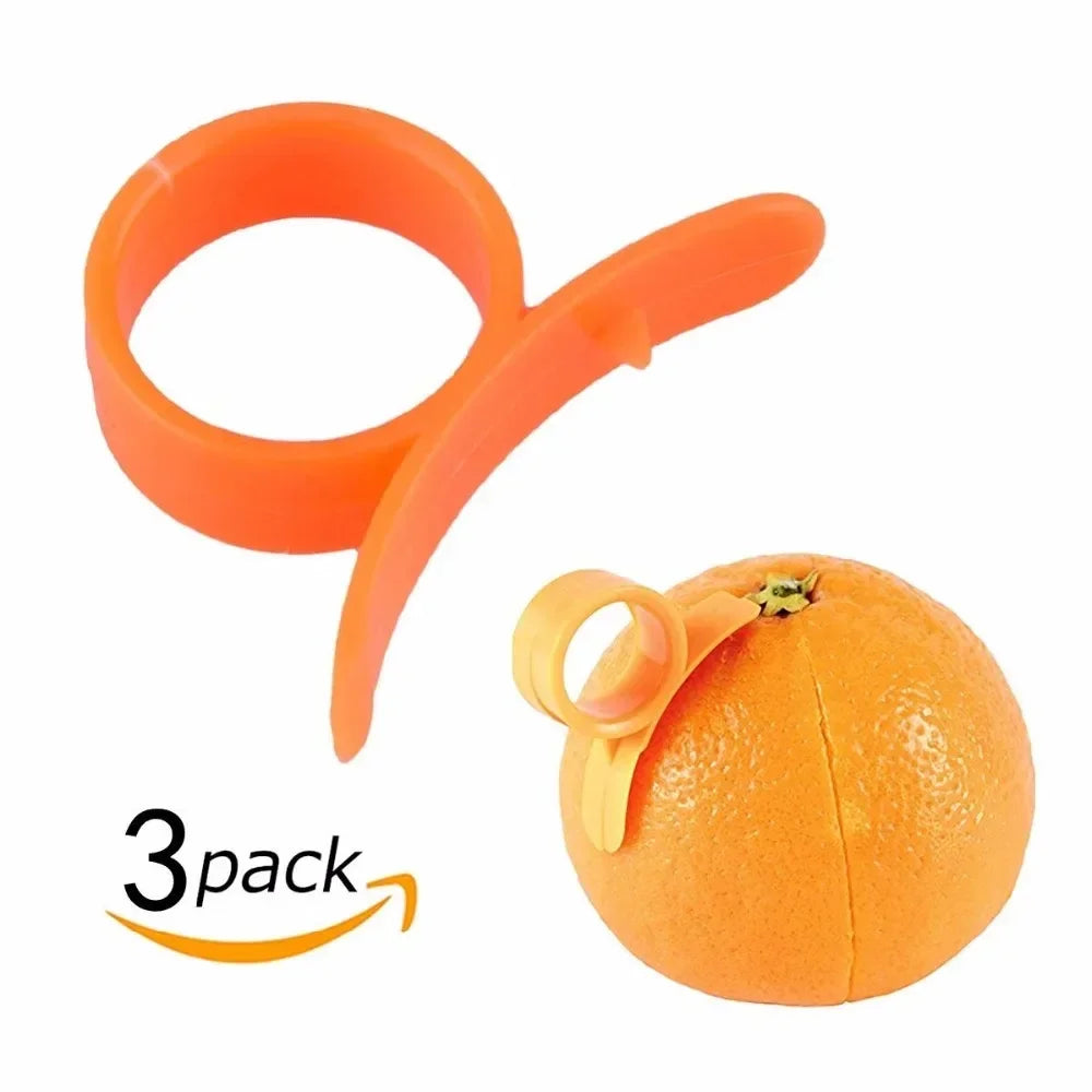 3Pcs/lot Citrus Parer Peeler Orange Lemon Lime Peeler Remover - Kitchen Tools Orange Opening Device Orange Stripper【free shipping】