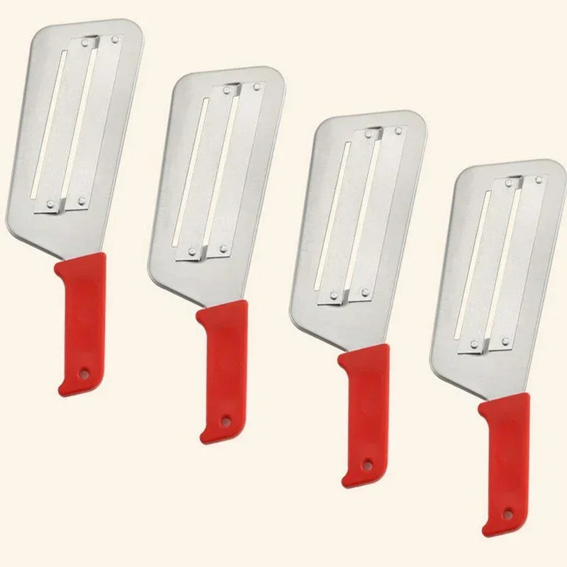 1/4Pcs Cabbage Kitchen Knife Stainless Steel Dual Blades Kitchen Vegetable Potato Carrot Knife Multifunction Household Gadgets【free shipping】