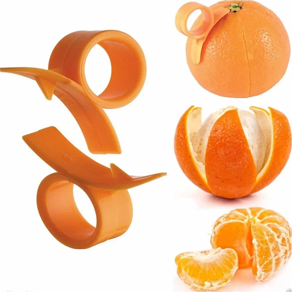 3Pcs/lot Citrus Parer Peeler Orange Lemon Lime Peeler Remover - Kitchen Tools Orange Opening Device Orange Stripper【free shipping】