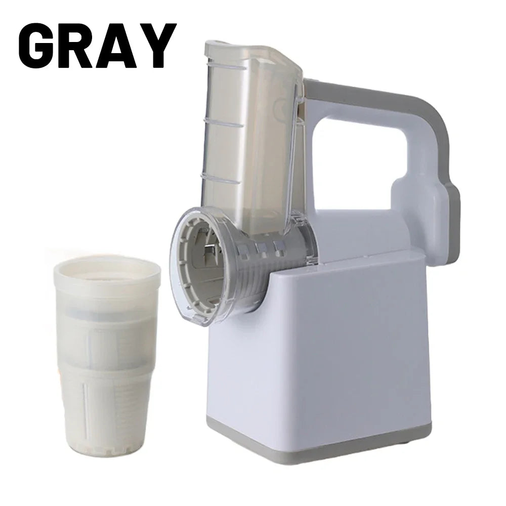 Multifunctional Electric Roller Vegetable Cutter Cheese Shredder Slicer Shredded Ice Cutter Kitchen Gadgets 【free shipping】