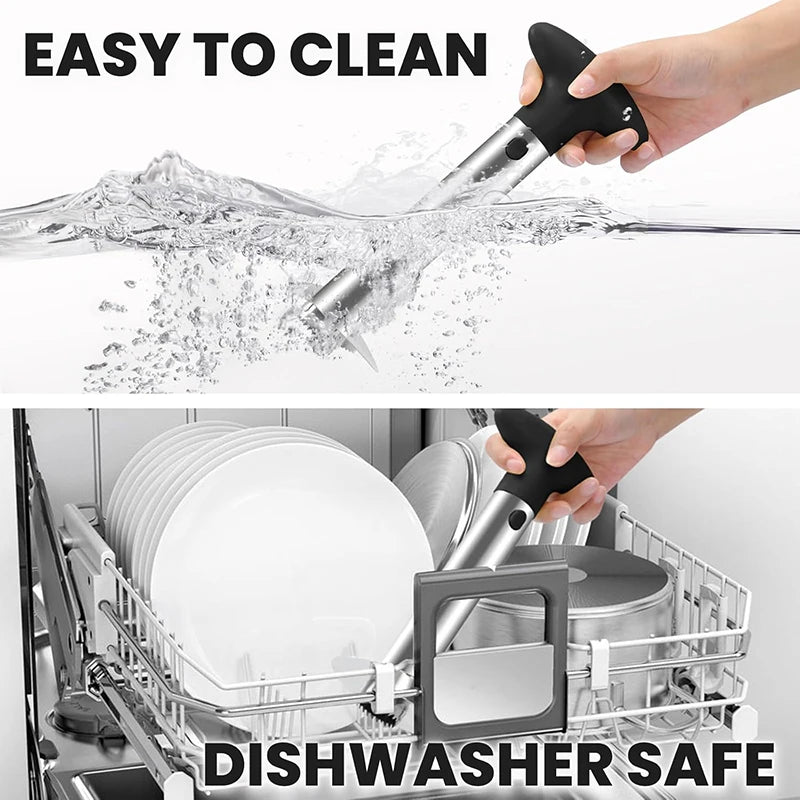 Stainless Steel Pineapple Corer and Slicer Pineapple Silcer Peeler Pineapple Corer Slicer Fruit Cutter Kitchen Gadget Accessorie【free shipping】